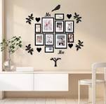 Mad Masters Customized Collage Photo Frames for Wall, Personalised Photo Frame with Photo Upload for Couple, Family, Kids in Bedroom, Living Room and Gift... Colour:3 Images - Image 3